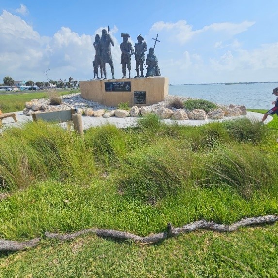 Example of work of Clean Coast Texas program in Rockport