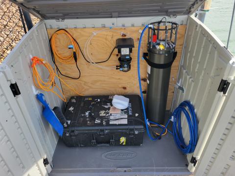 Imaging FlowCytopot deployed in the field
