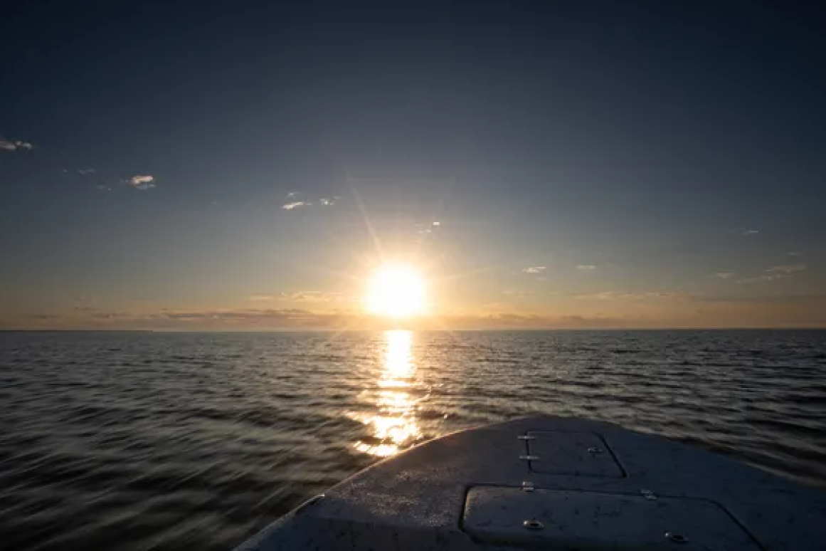 Baffin Bay at sunrise