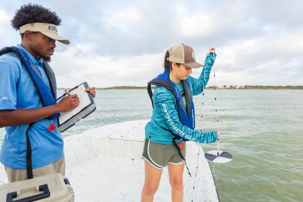 Baffin Bay water quality testing